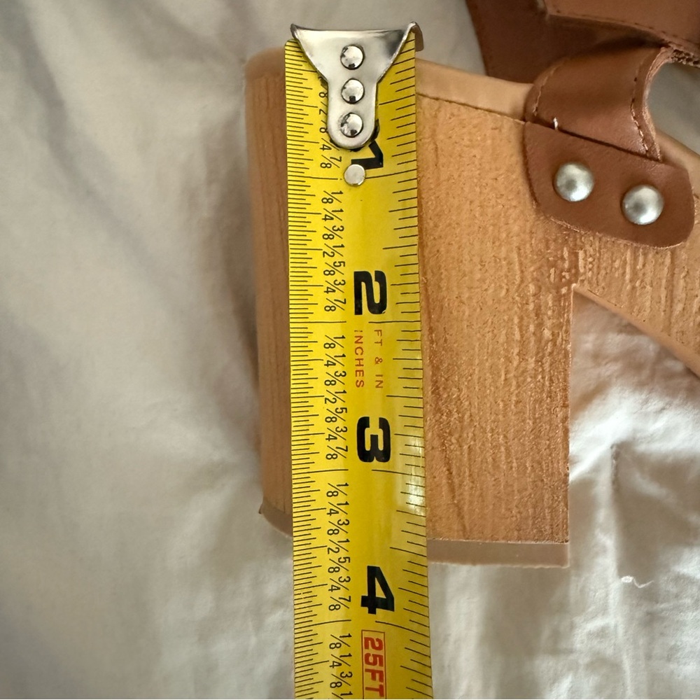 Universal Thread Cognac Platform Sandals - image 2